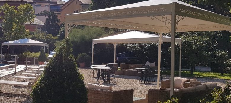 Pulizia gazebo: come pulire struttura, tende e telo di copertura